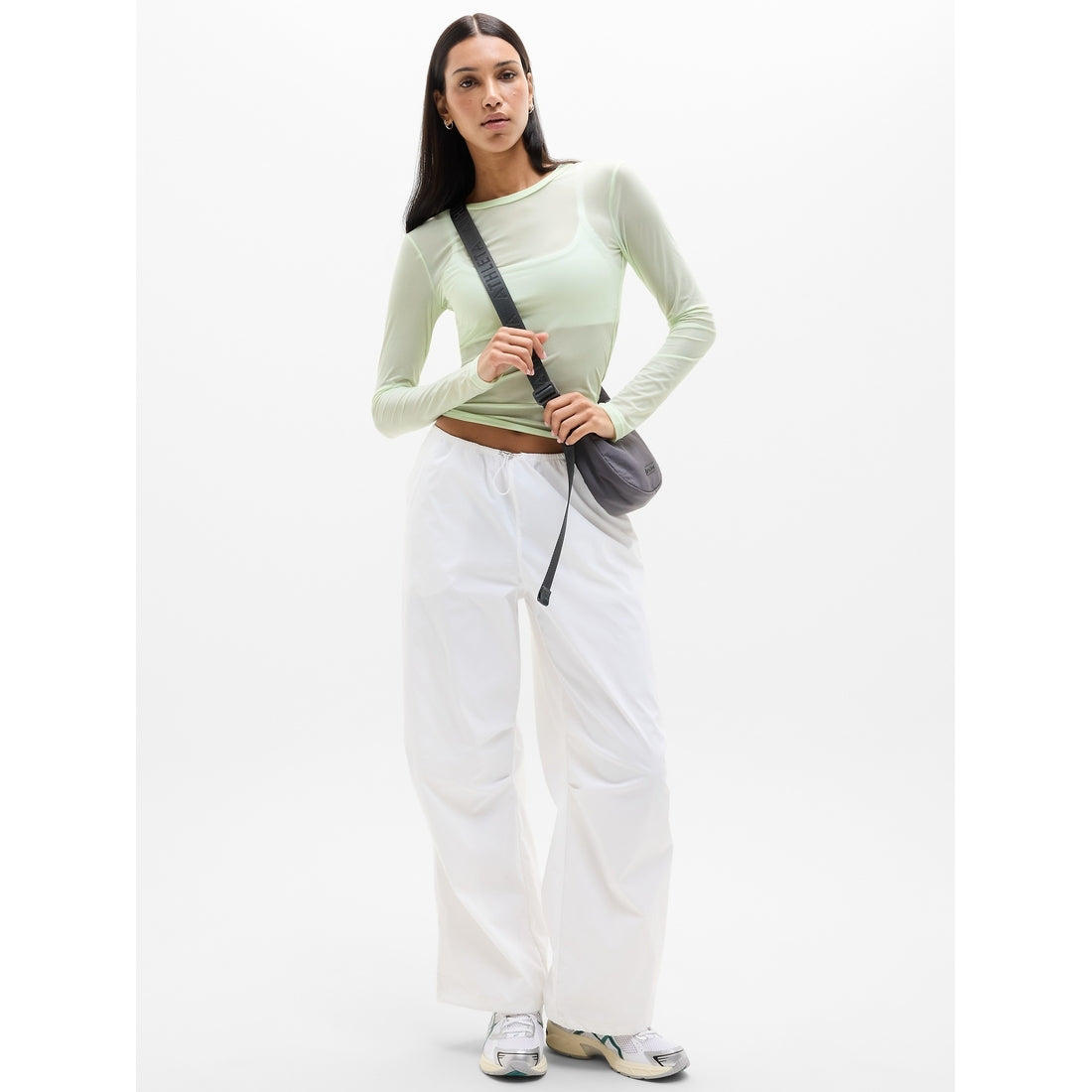 Women's Sheer Mesh Top