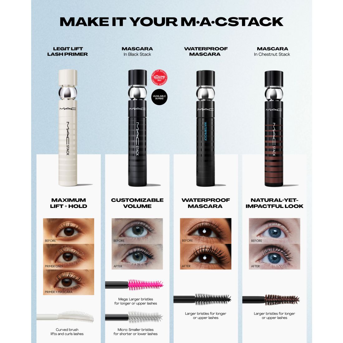Mac MACStack Mascara in Superstack Mega Brush