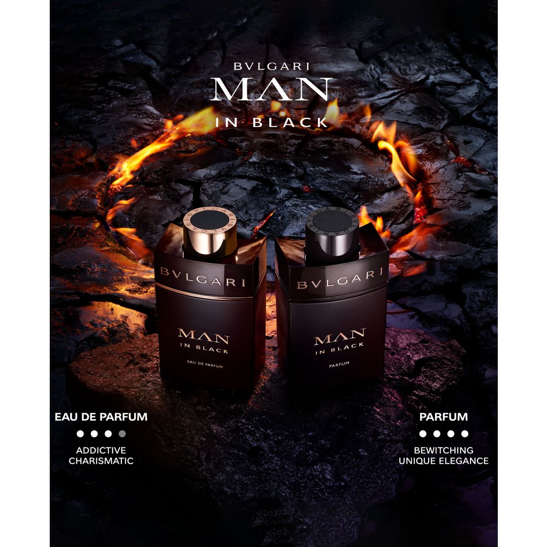 Bvlgari Man In Black Eau de Parfum Spray, 3.4 oz.