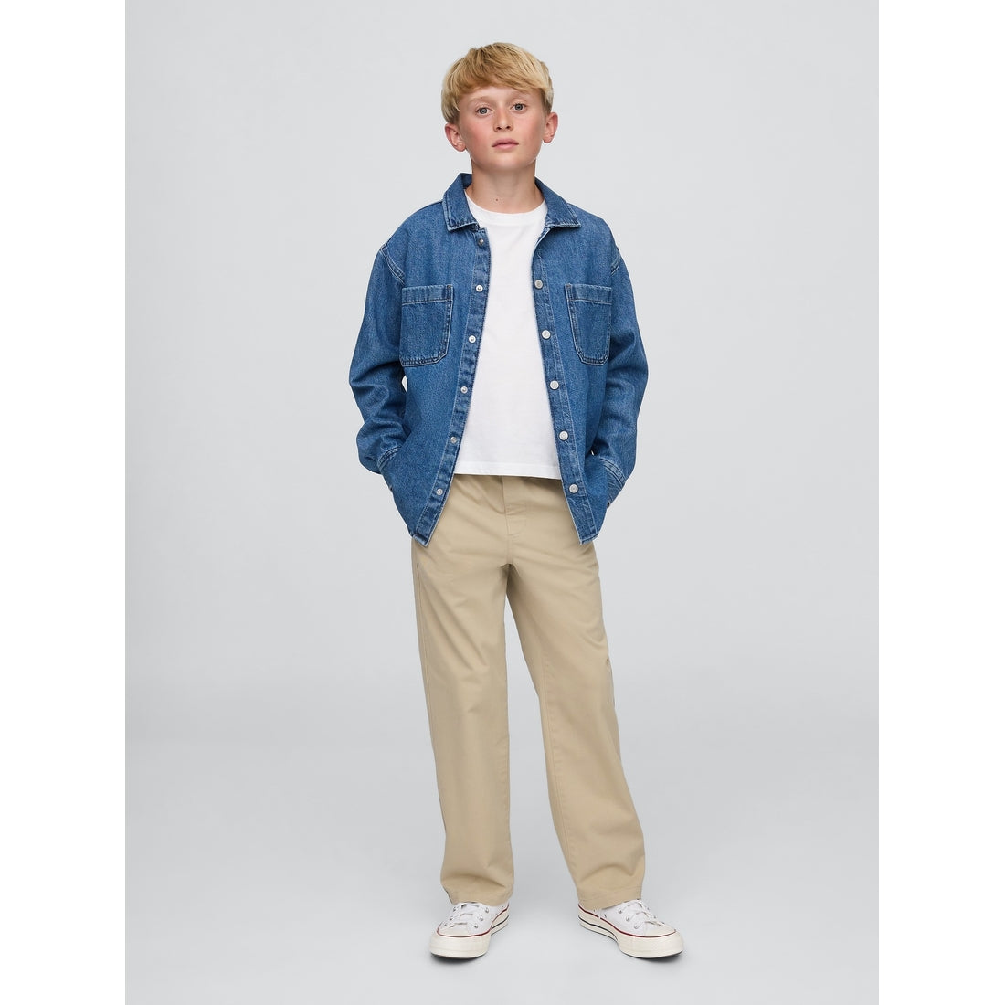 Boys' Ultrasoft Easy Khakis