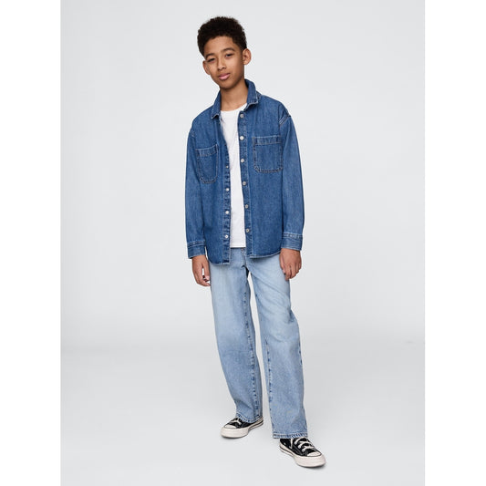Boys' Ultrasoft Pull-On Baggy Jeans