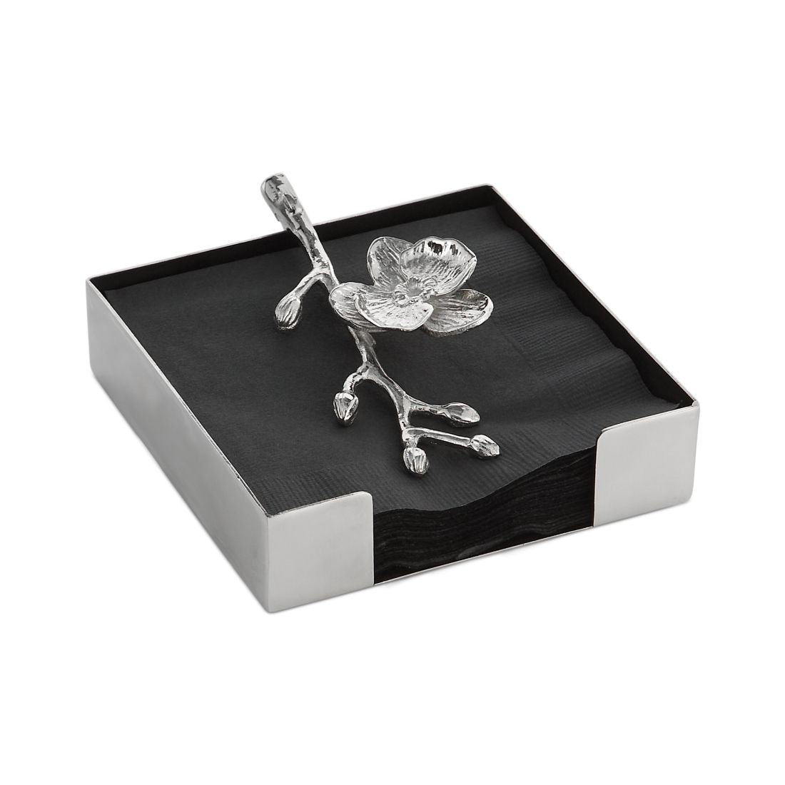 Michael Aram White Orchid Cocktail Napkin Holder
