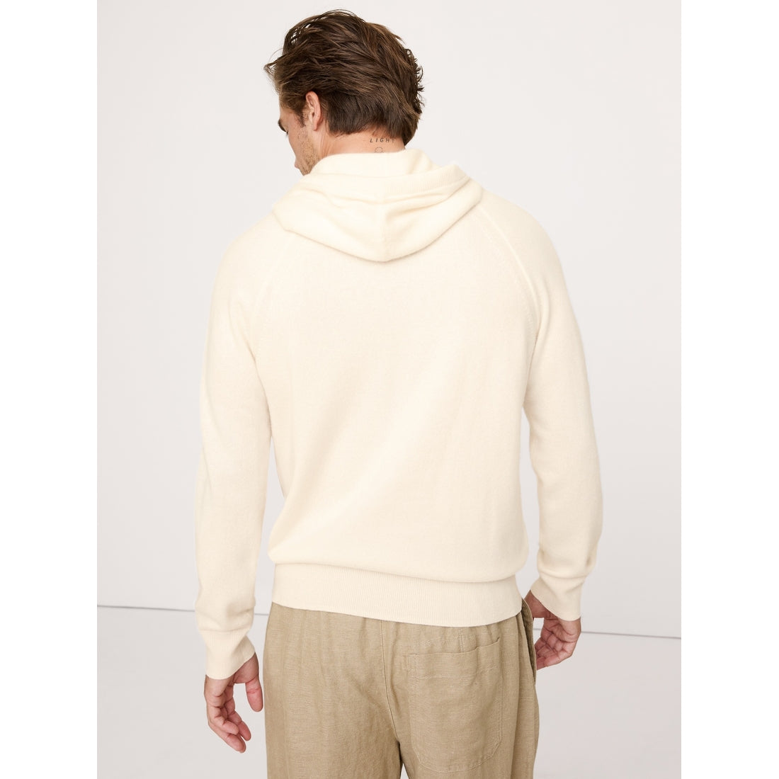 Men's Cashmere Sweater Hoodie