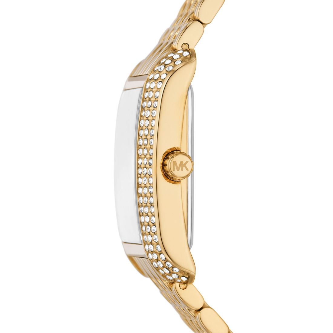 Michael Kors Women's Emery Three-Hand Gold-Tone Stainless Steel Watch 33 x 27mm