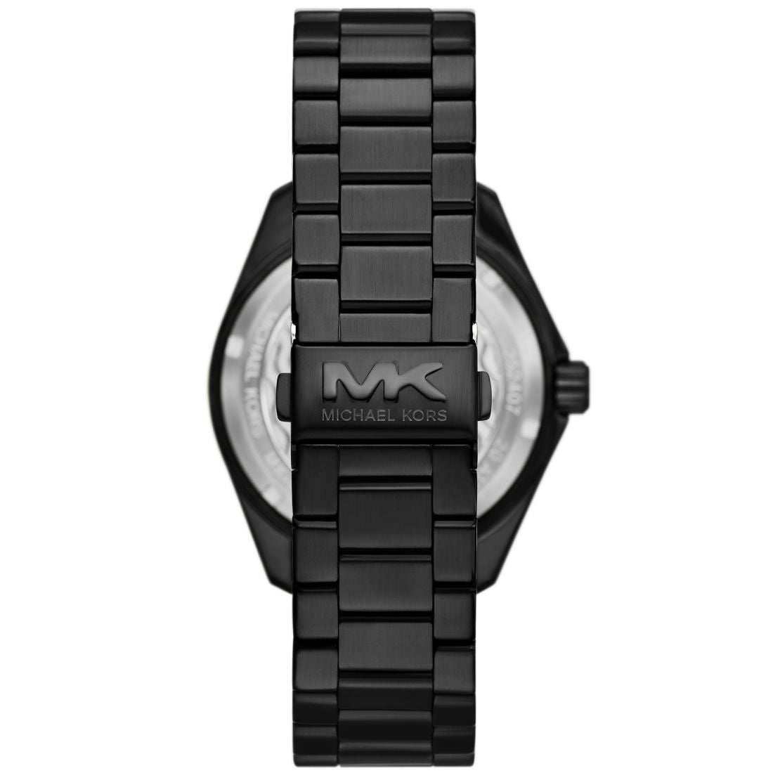 Michael Kors Men's Maritime Three-Hand Black Stainless Steel Watch 42mm