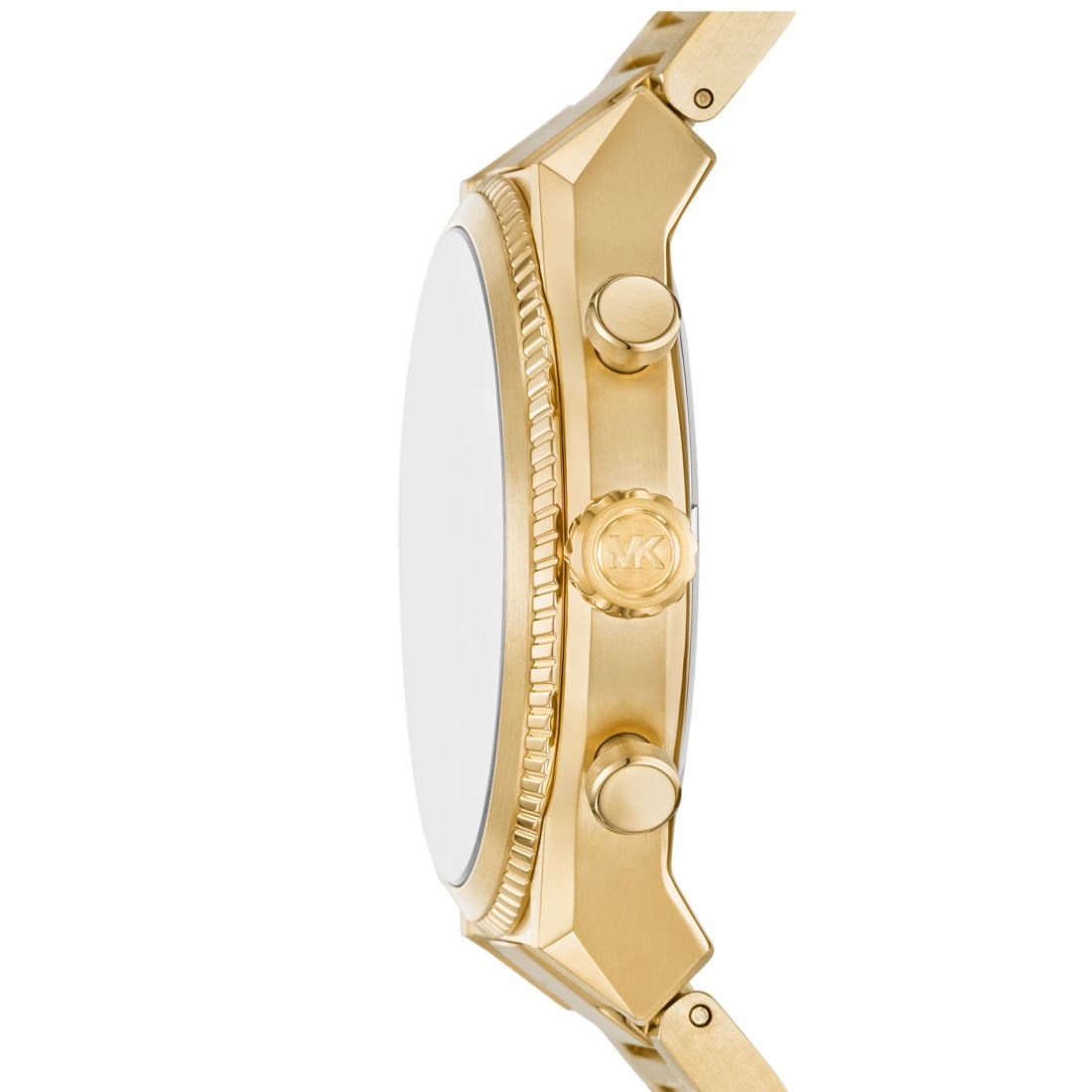 Michael Kors Men's Panorama Chronograph Gold-Tone Stainless Steel Watch, 44mm