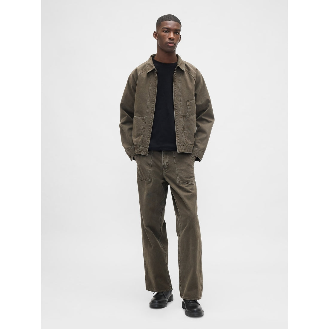 Men's Canvas Baggy Carpenter Jeans