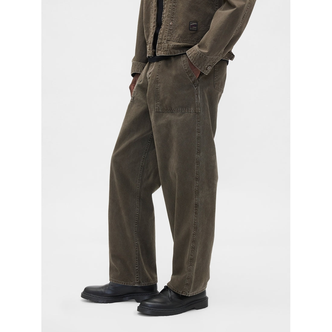Men's Canvas Baggy Carpenter Jeans