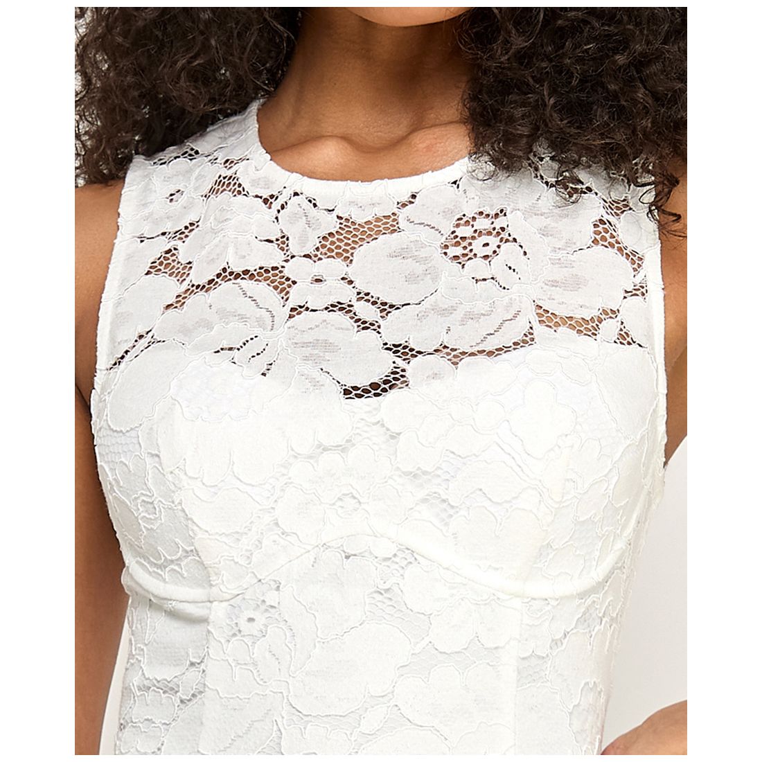 Seni & Cade Women's Crewneck Shirred Mini Dress