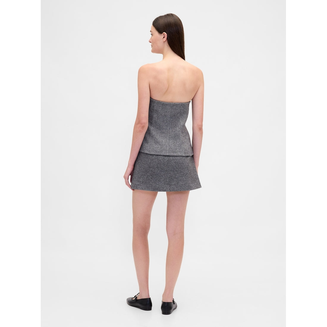 Women's Herringbone Mini Skort