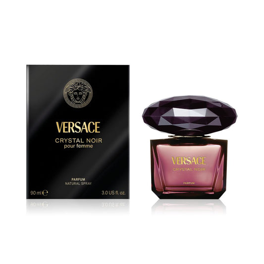 Versace Crystal Noir Parfum Spray, 3 oz.