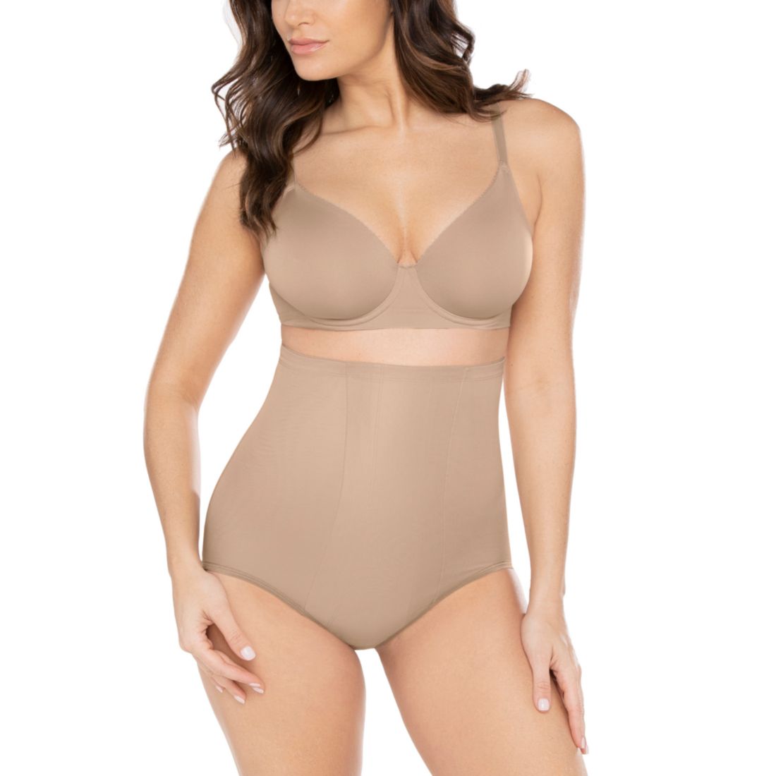 Miraclesuit Women's Shape with and Edge Extra Firm High-Waist Brief 2705