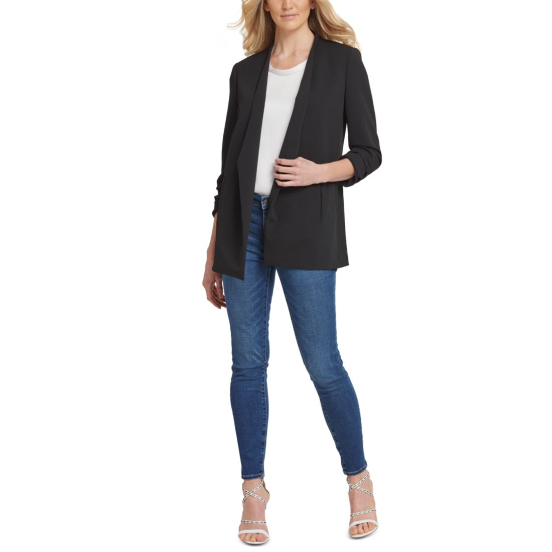 Dkny Essential Open Front Jacket
