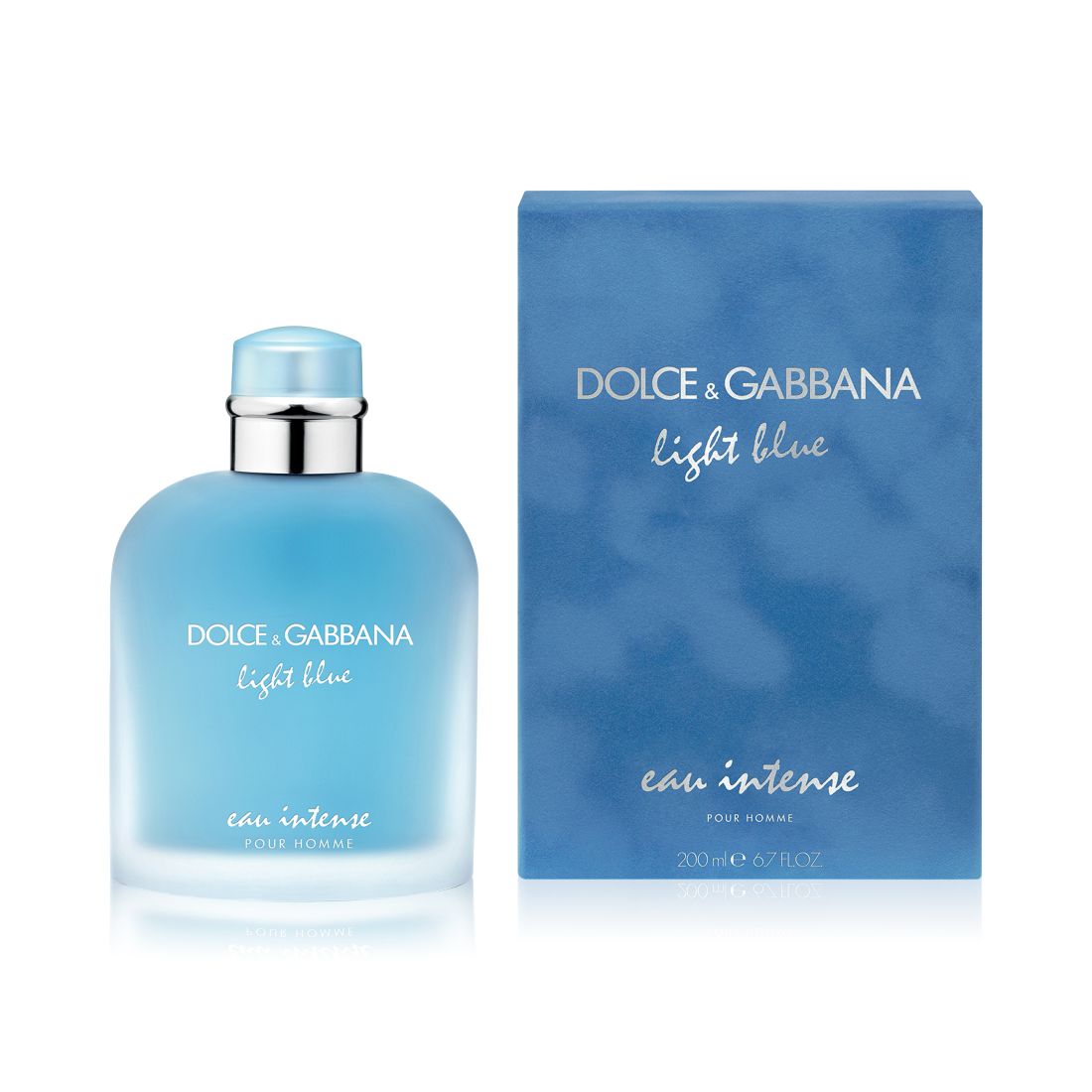 Dolce&Gabbana Men's Light Blue Eau Intense Pour Homme Eau de Parfum Spray, 6.7 oz