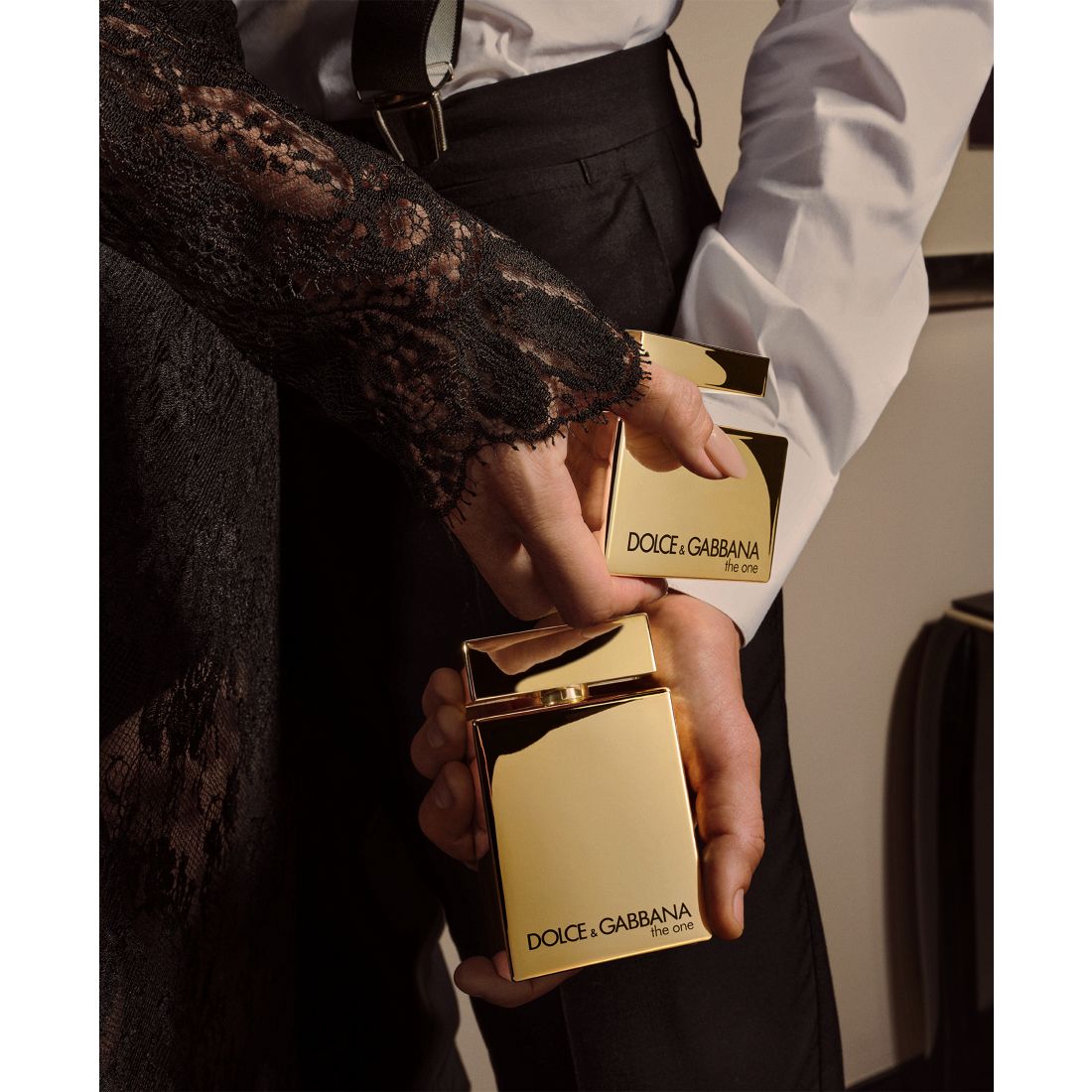 Dolce&Gabbana Men's The One Gold Eau de Parfum Intense Spray, 3.3 oz., Created for Macy's