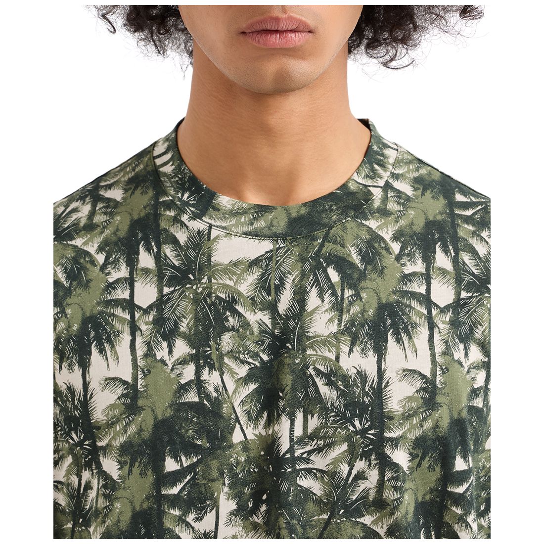 A|X Armani Exchange Men's Palm-Print T-Shirt