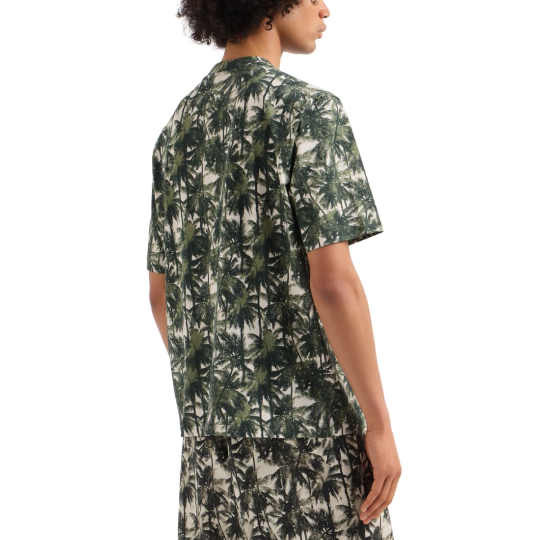 A|X Armani Exchange Men's Palm-Print T-Shirt