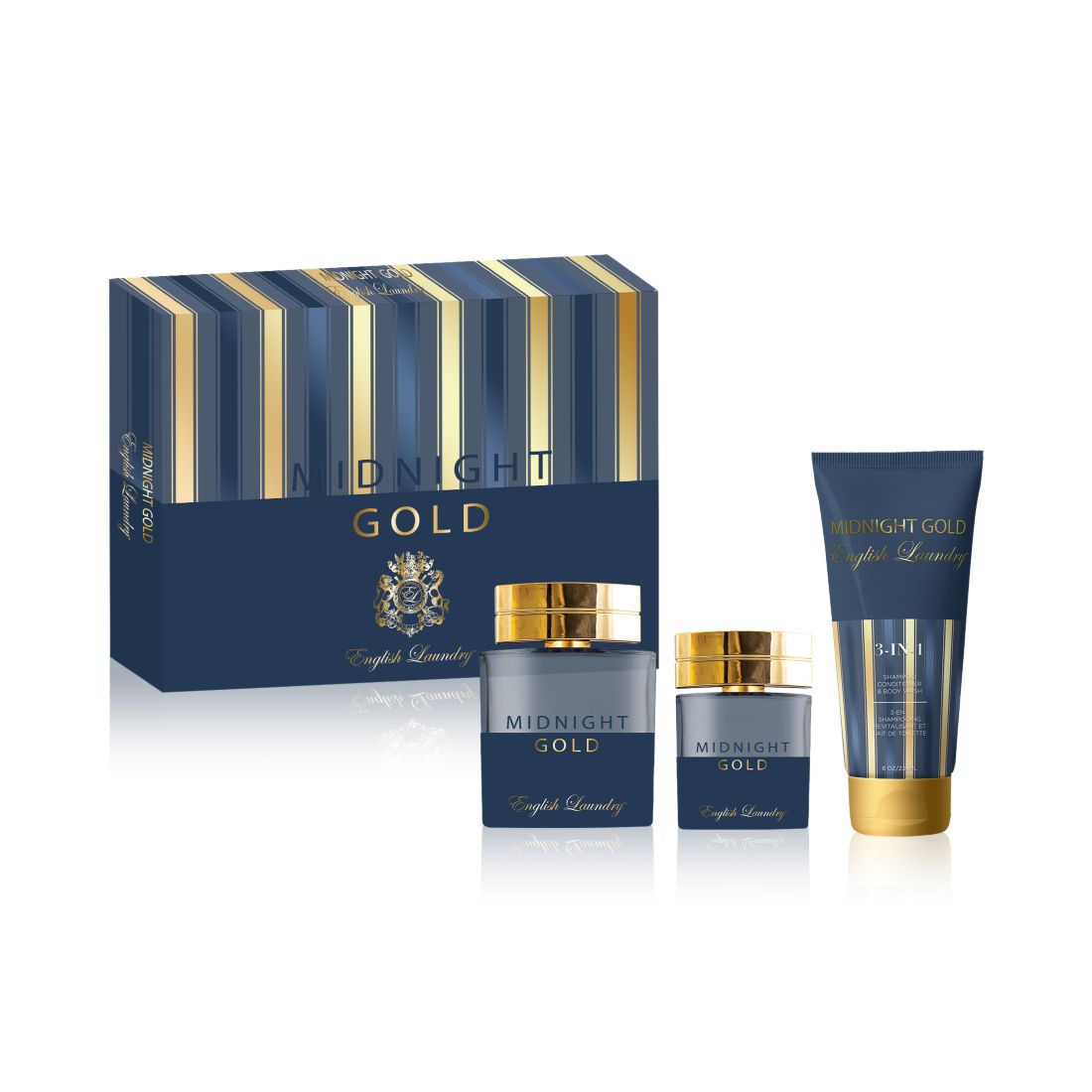 English Laundry Men's 3-Pc. Midnight Gold Eau de Parfum Gift Set