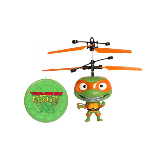 World Tech Toys Tmnt Michaelangelo Flying Ufo Helicopter