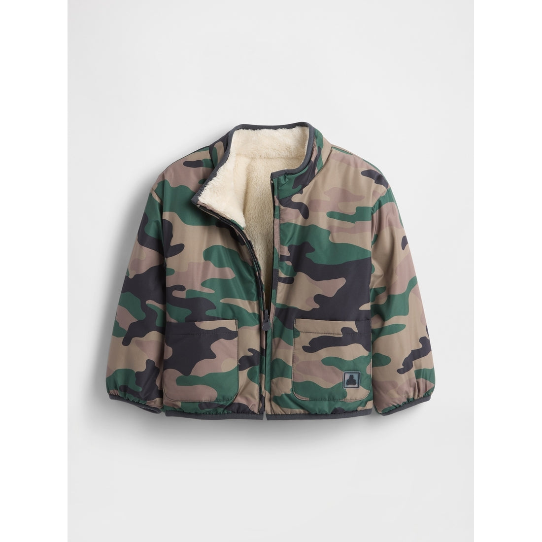 Toddler & Lightweight Sherpa Reversible Jacket