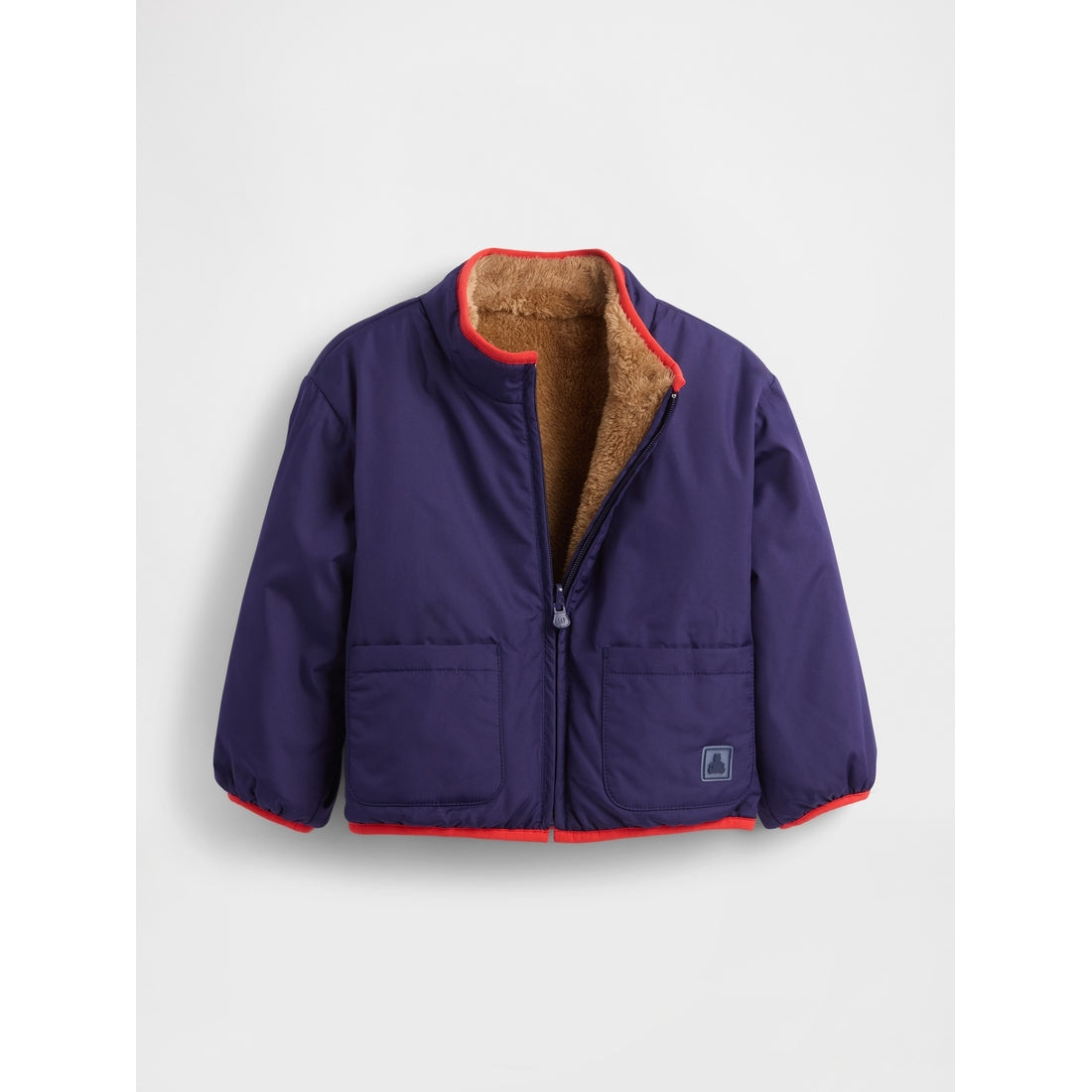 Toddler & Lightweight Sherpa Reversible Jacket