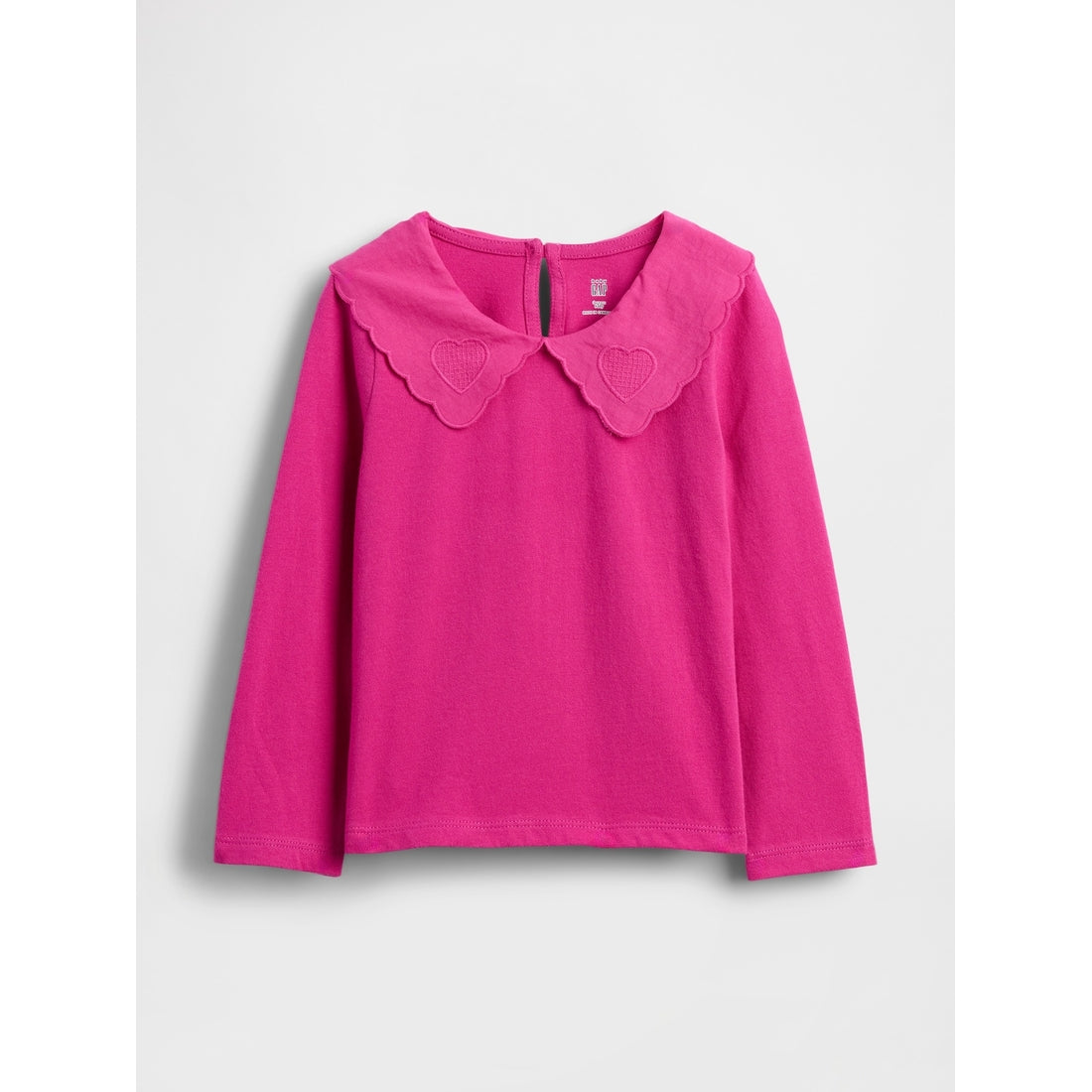 Toddler & Heart Collar Top
