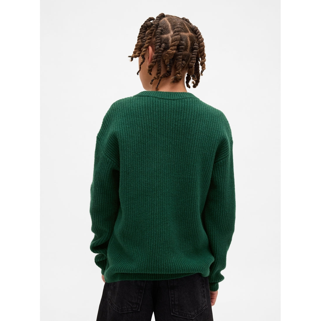 Boys' Cashsoft Relaxed Crewneck Sweater