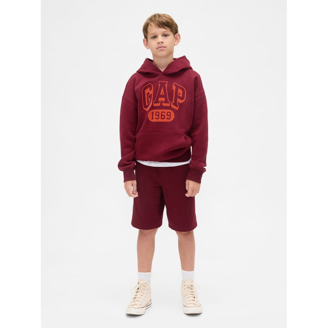 Boys' Vintagesoft Logo Hoodie