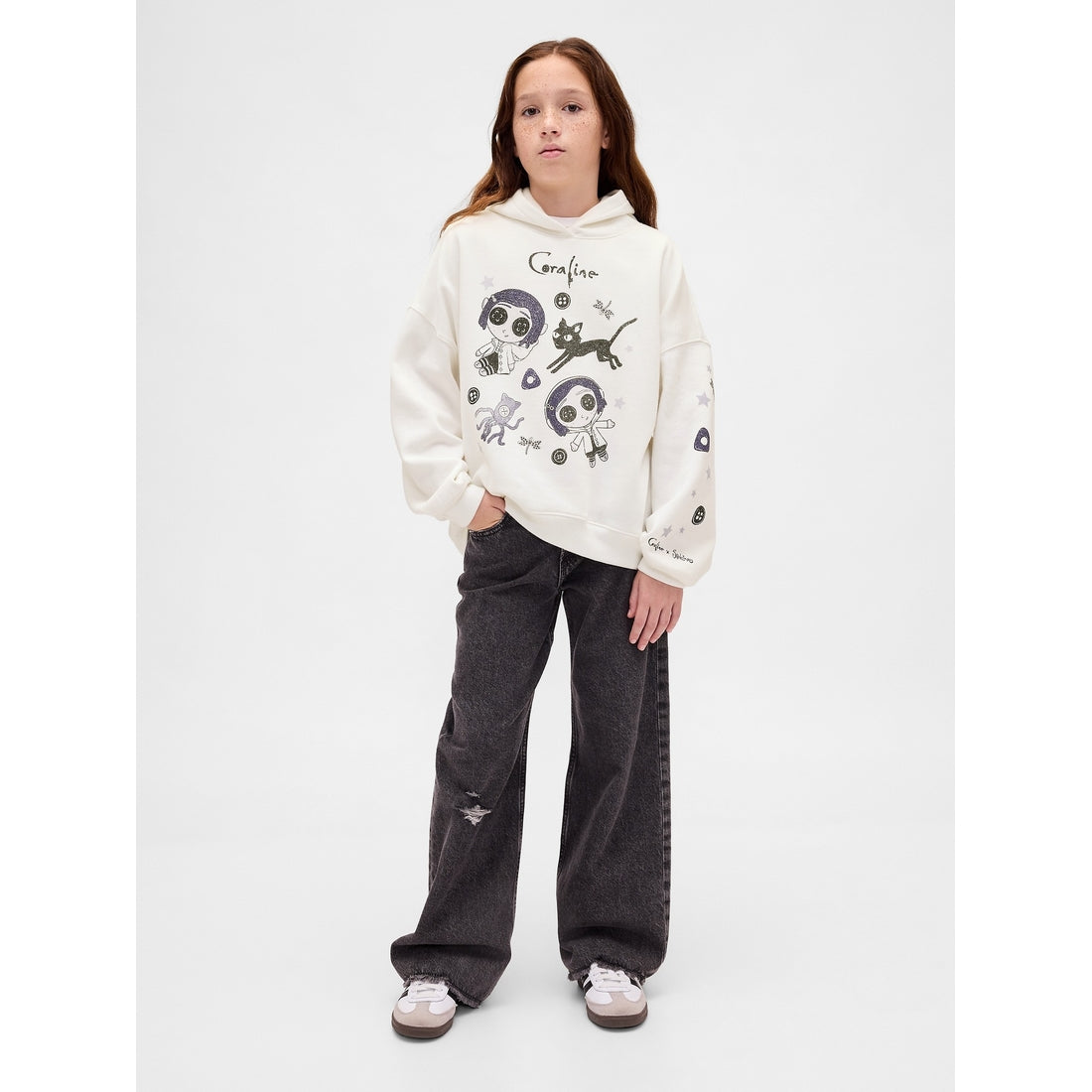Girls' Vintagesoft Graphic Hoodie