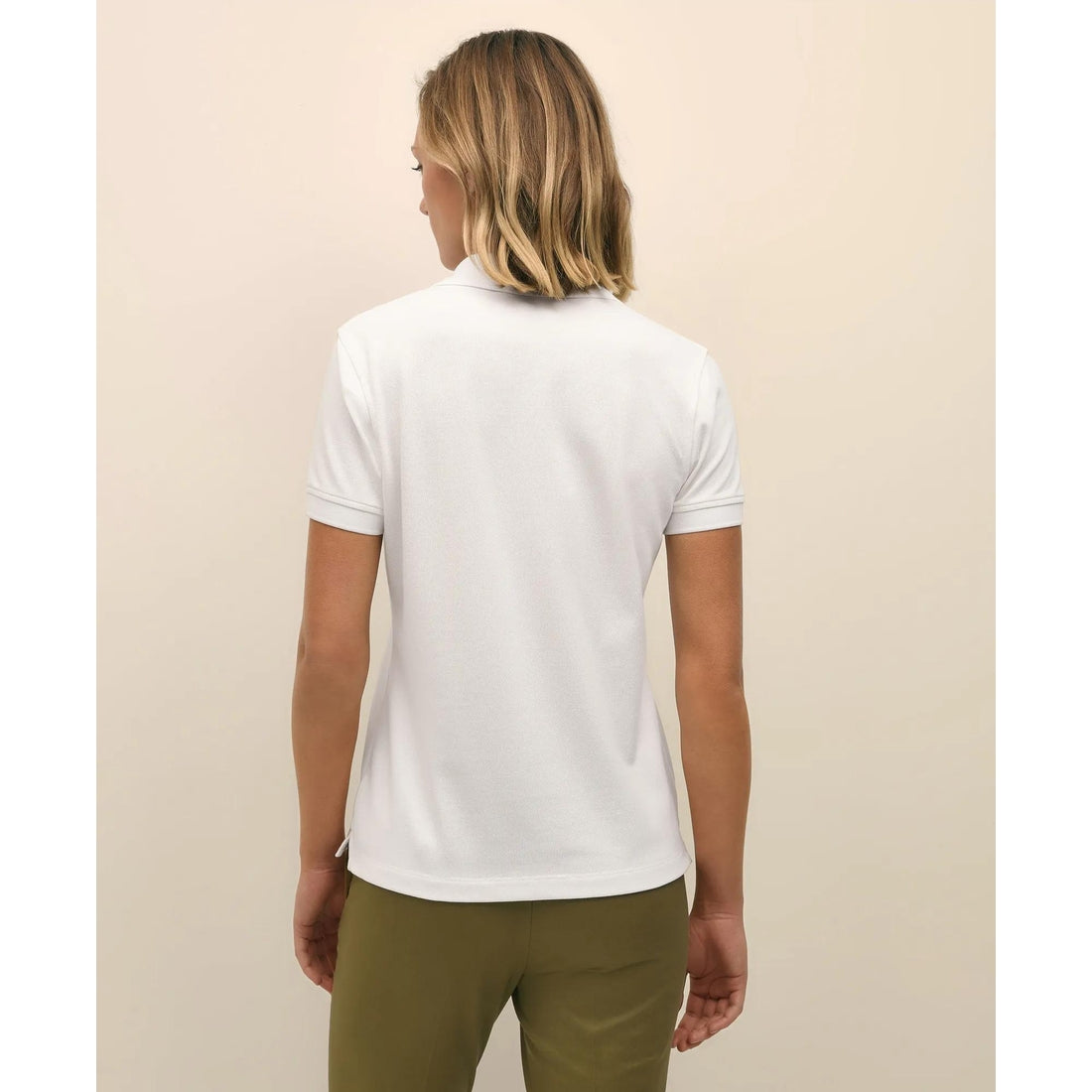 Supima Cotton Stretch Pique Polo Shirt