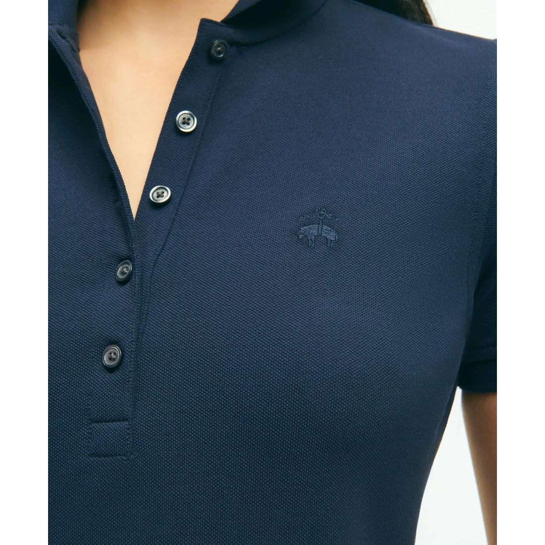 Supima Cotton Stretch Pique Polo Shirt