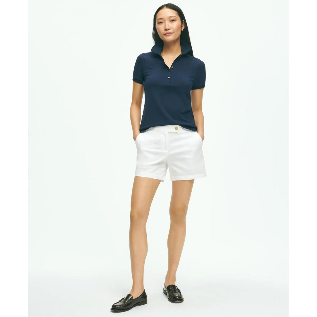 Supima Cotton Stretch Pique Polo Shirt