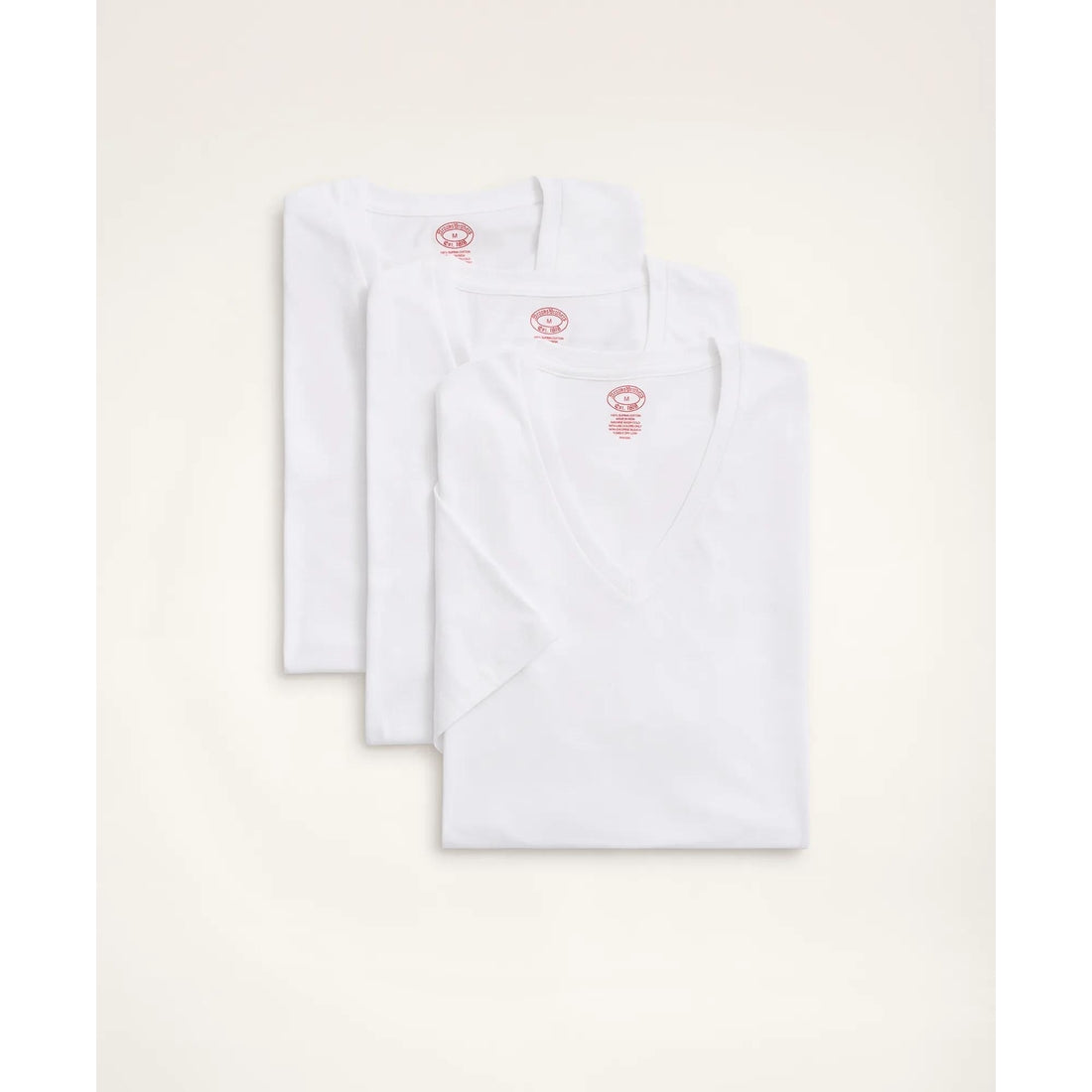 Supima Cotton V-Neck Undershirt-3 Pack