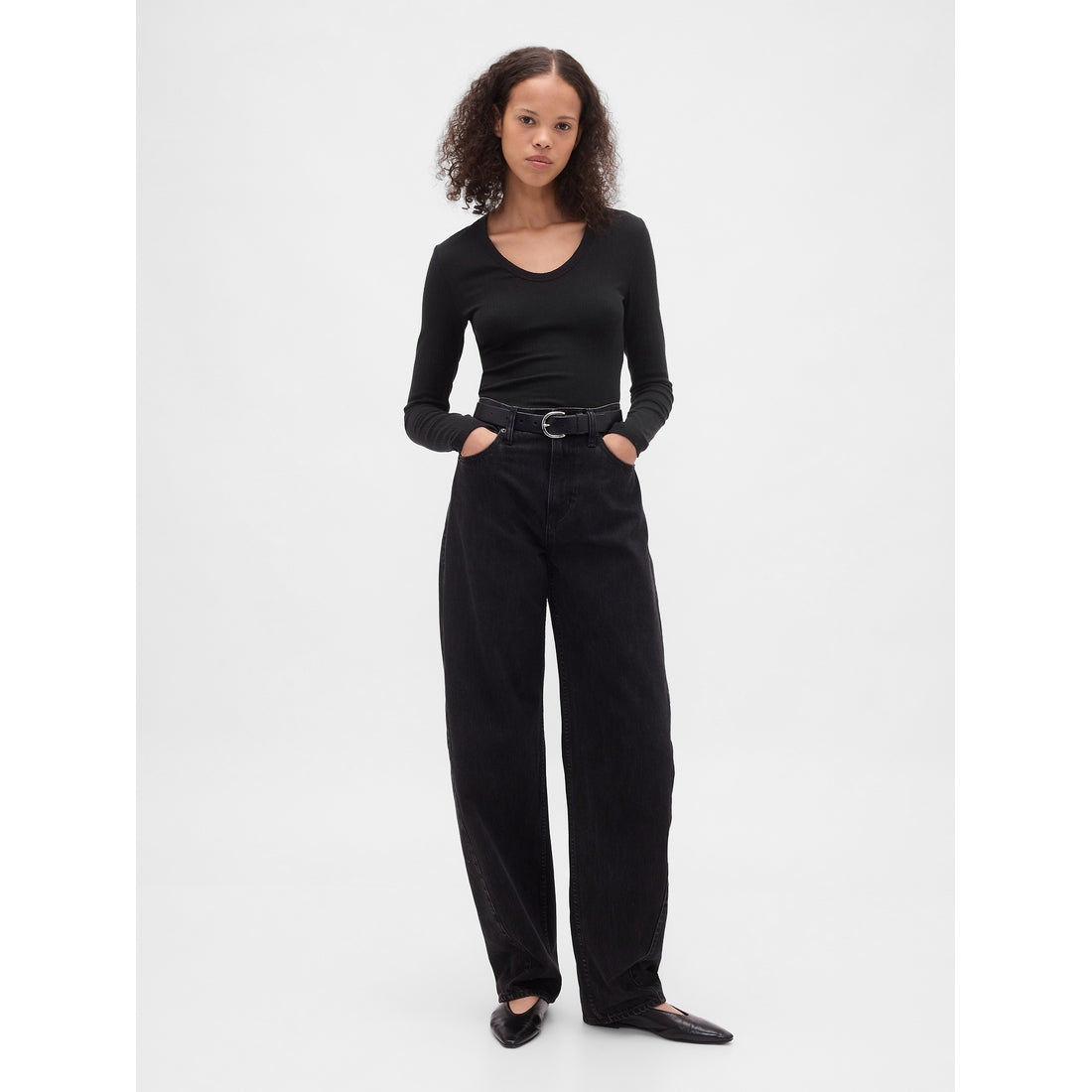 Women's Sheer Modern Rib T-Shirt