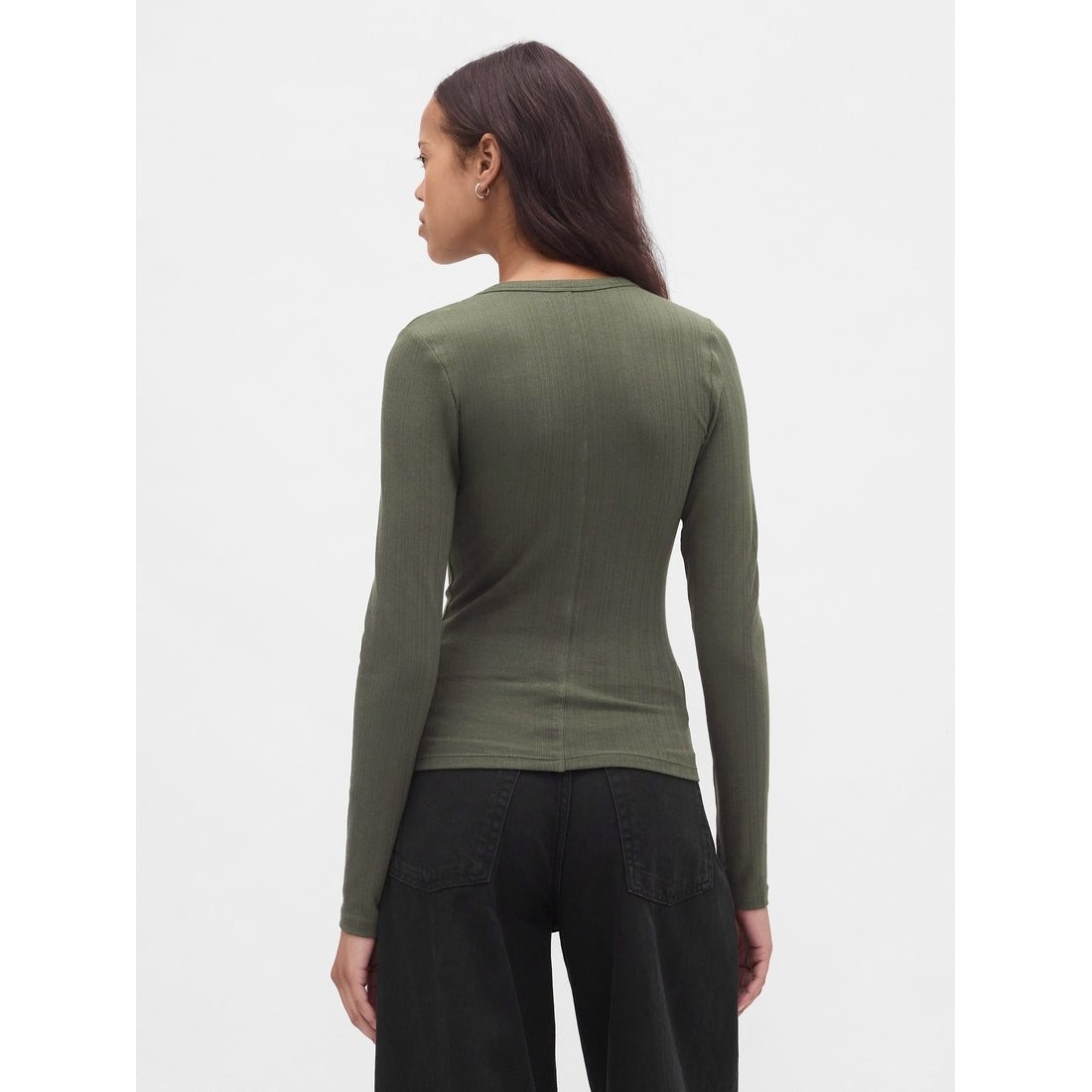 Women's Sheer Modern Rib T-Shirt