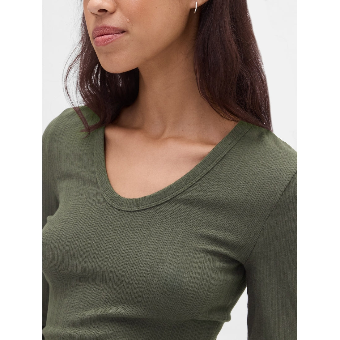 Women's Sheer Modern Rib T-Shirt