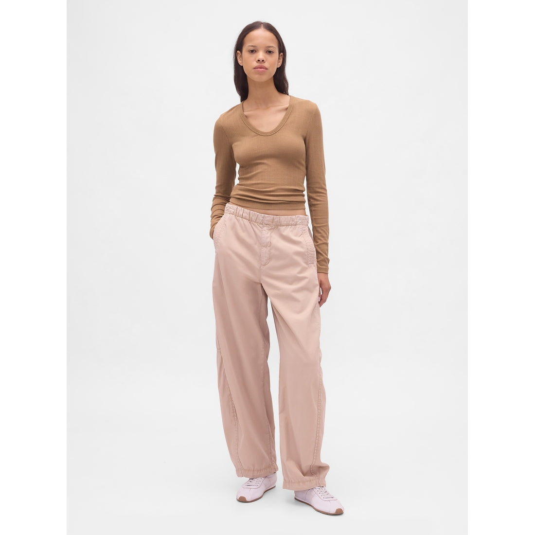 Women's Sheer Modern Rib T-Shirt