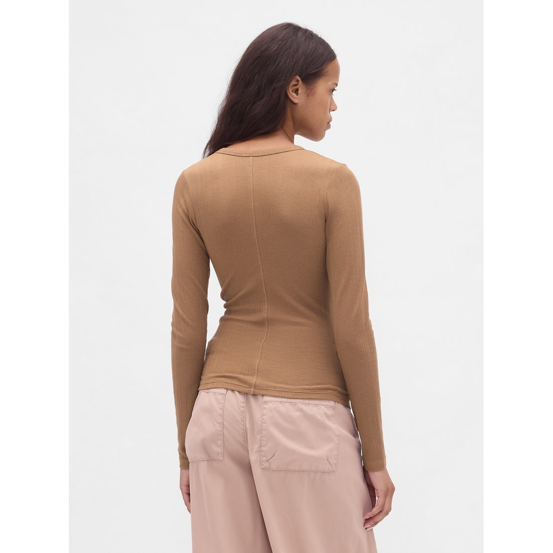 Women's Sheer Modern Rib T-Shirt