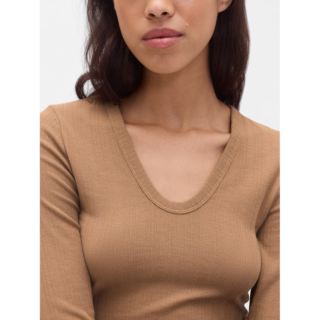 Women's Sheer Modern Rib T-Shirt