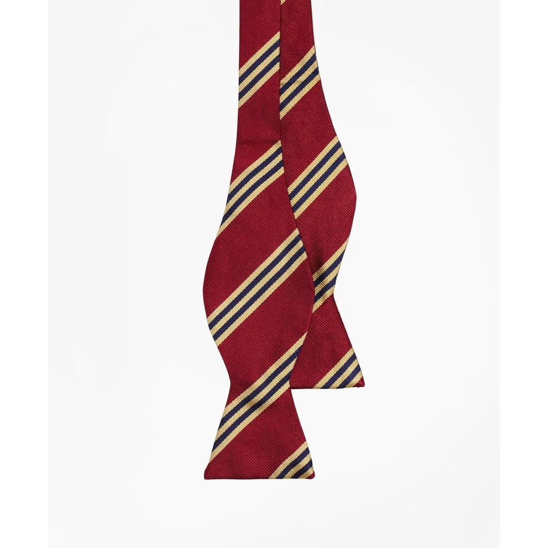 Silk BB#1 Rep Striped Bow Tie