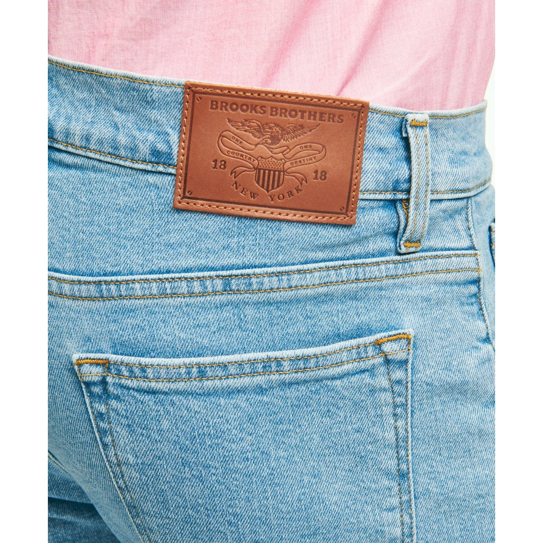 Straight Fit Denim Jeans