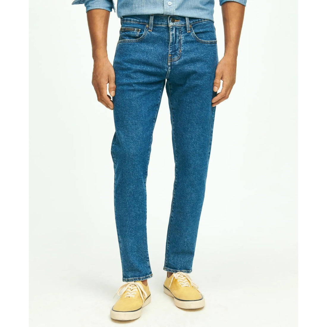 Straight Fit Denim Jeans