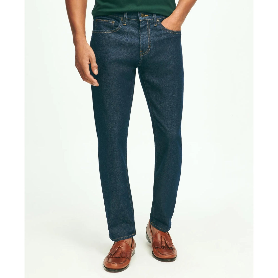 Straight Fit Denim Jeans