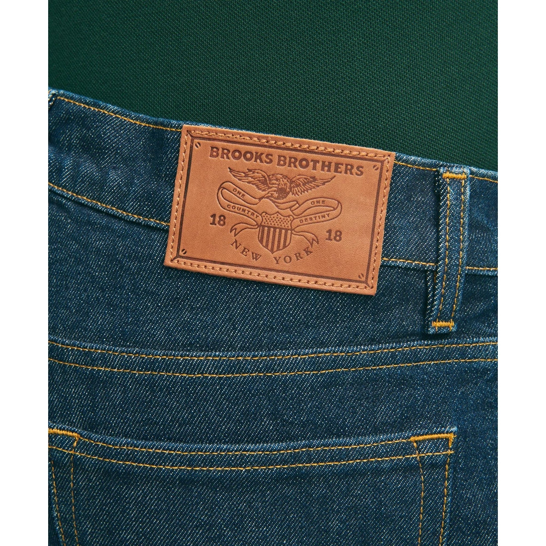 Straight Fit Denim Jeans