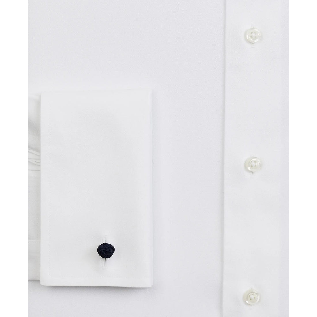 Stretch Supima Cotton Non-Iron Pinpoint Oxford Ainsley Collar Dress Shirt