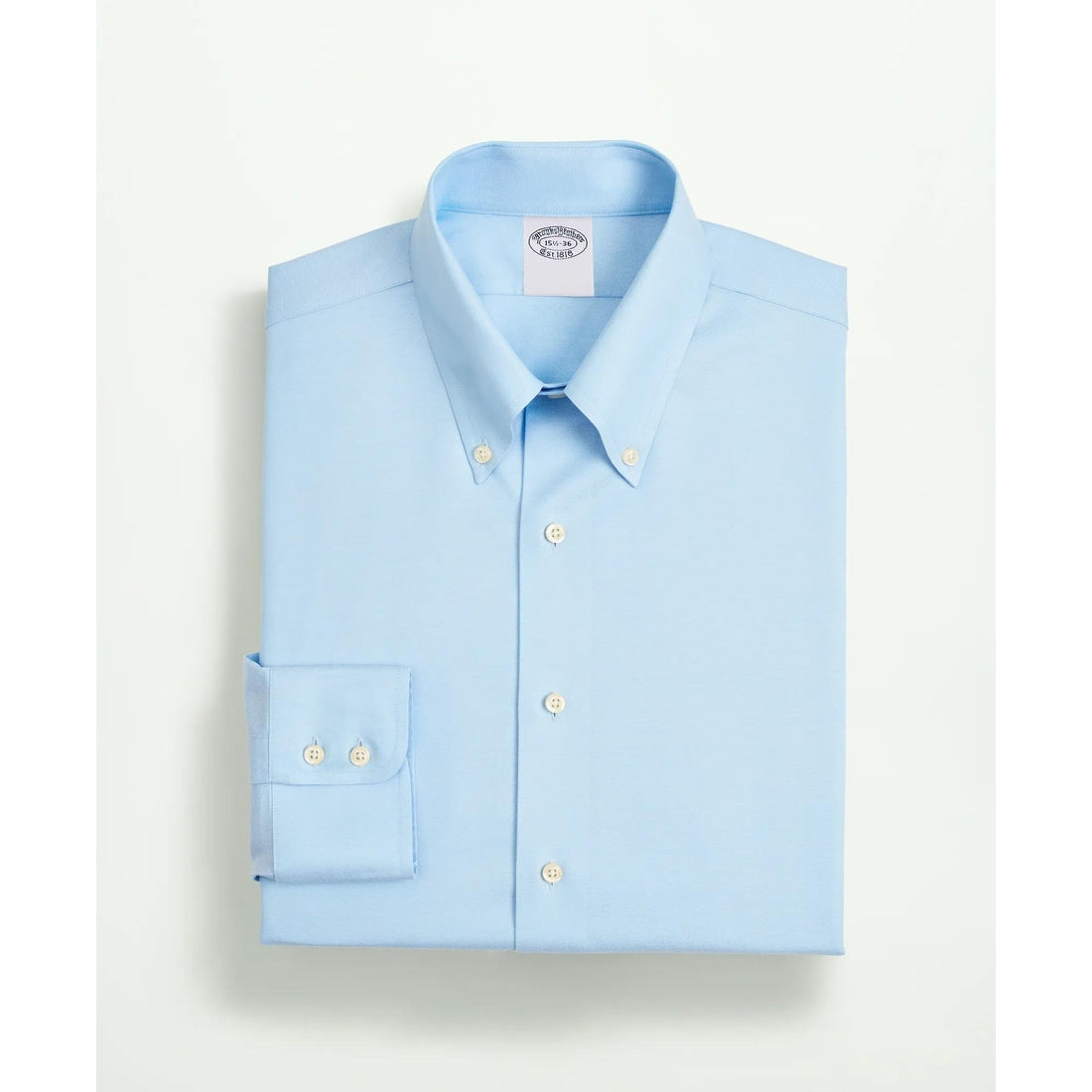 Stretch Supima Cotton Non-Iron Twill Button-Down Collar Dress Shirt
