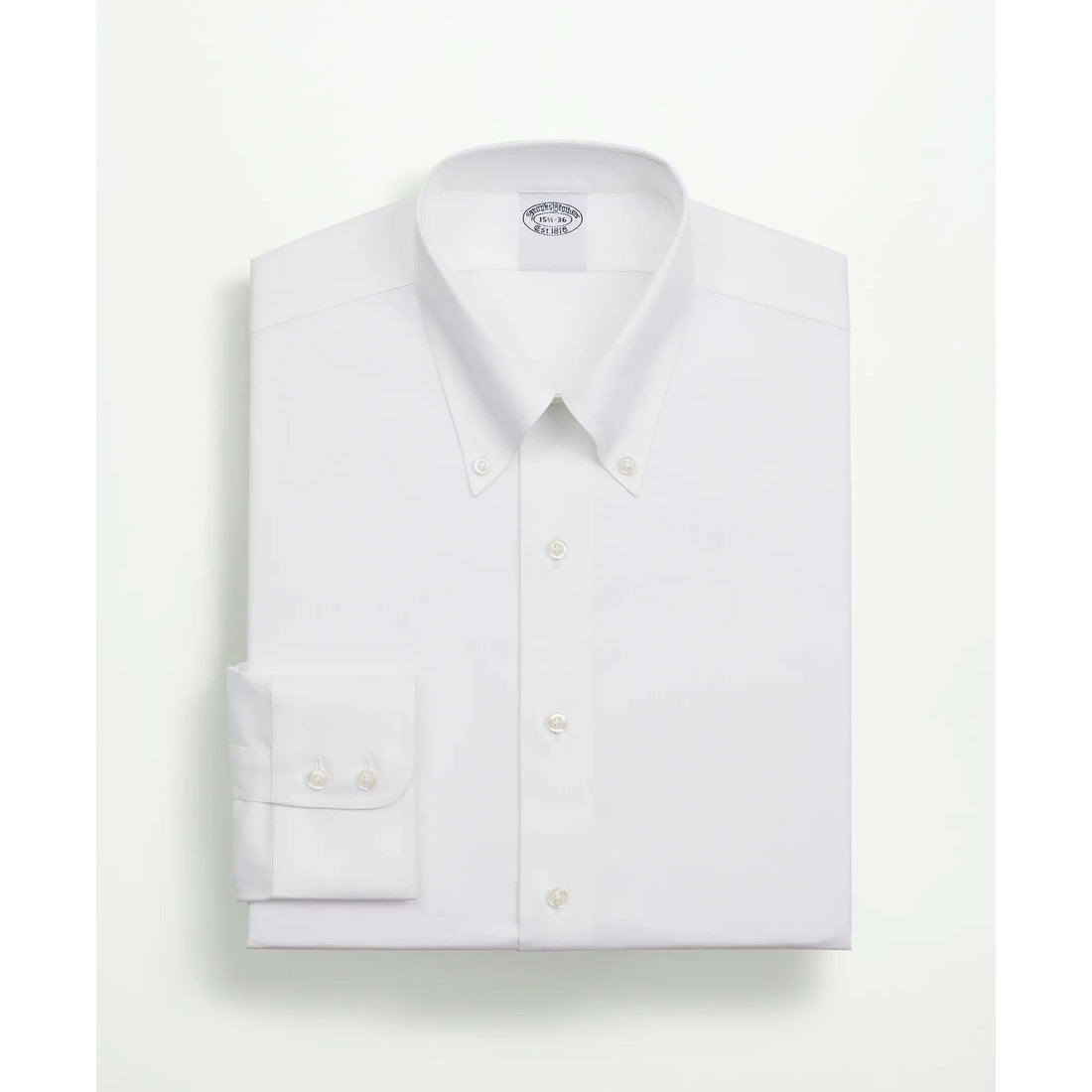 Stretch Supima Cotton Non-Iron Twill Button-Down Collar Dress Shirt