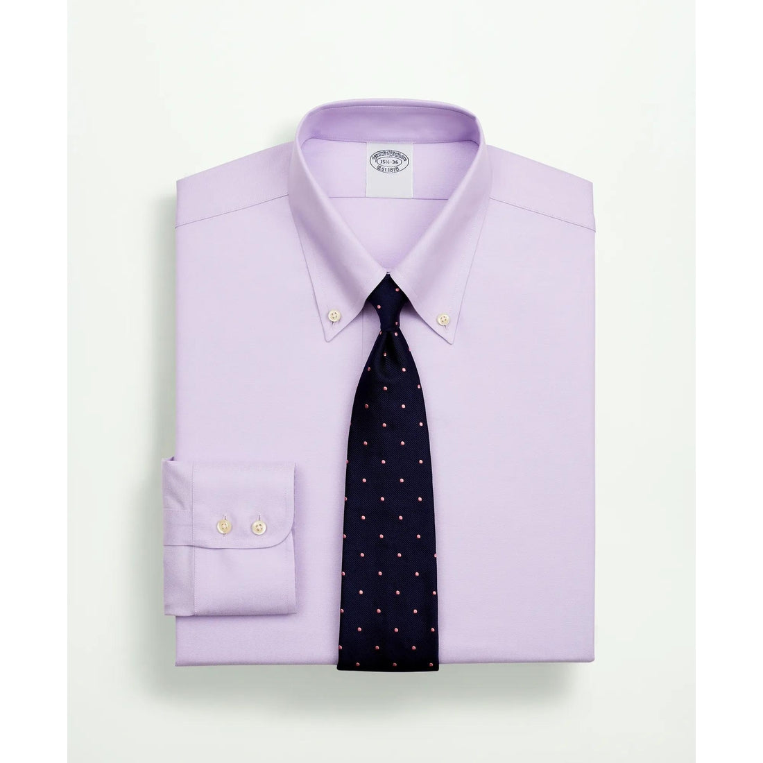 Stretch Supima Cotton Non-Iron Twill Button-Down Collar Dress Shirt