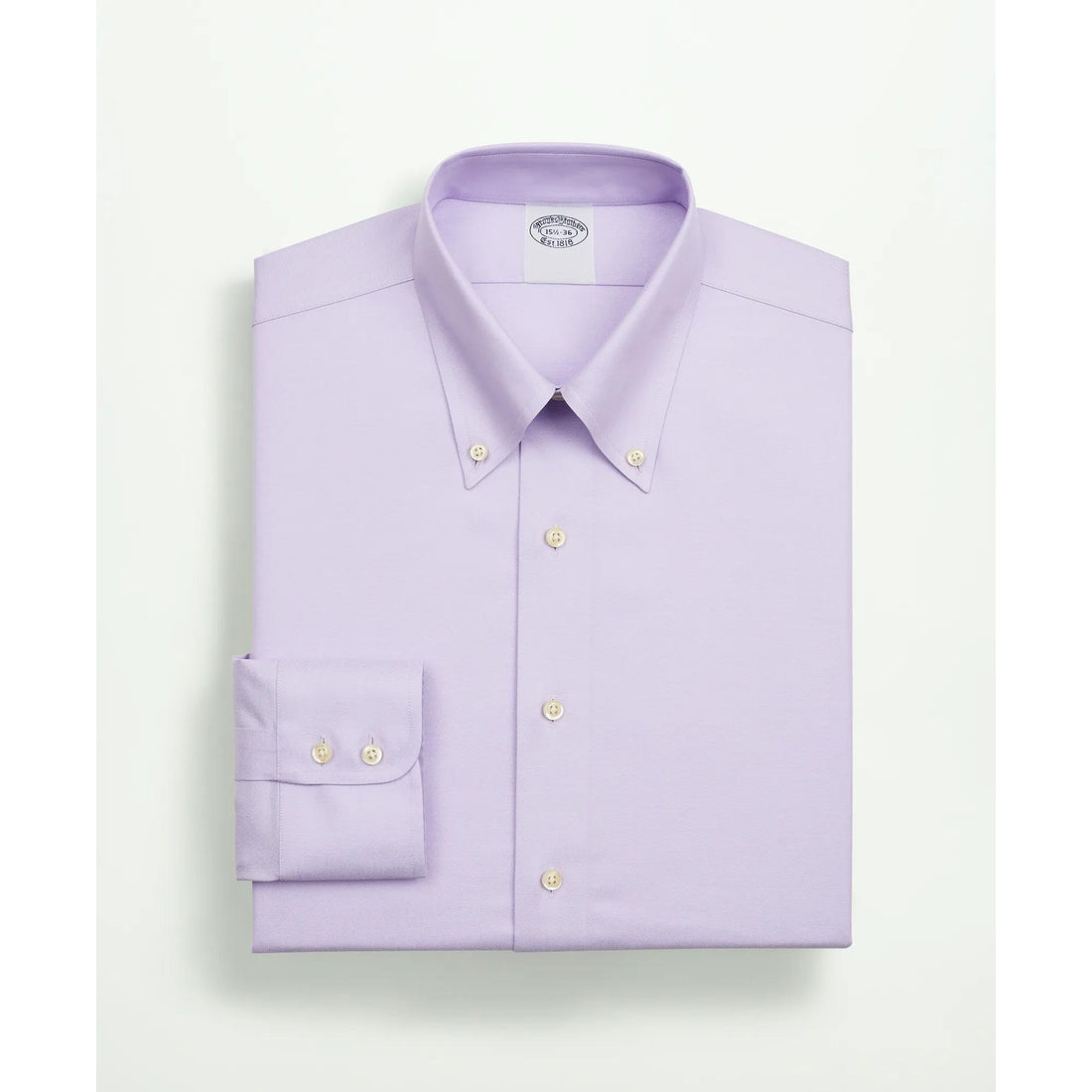 Stretch Supima Cotton Non-Iron Twill Button-Down Collar Dress Shirt