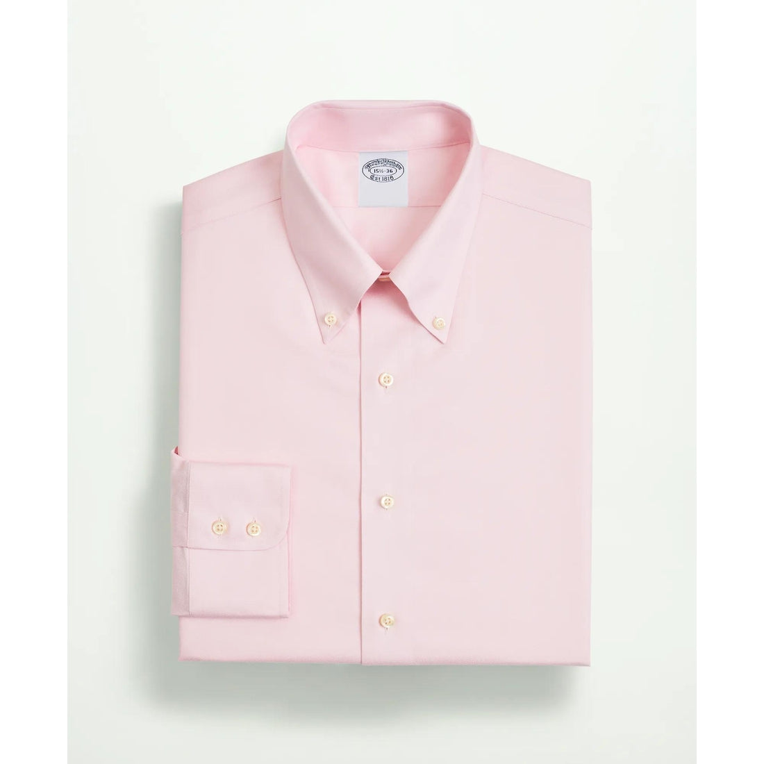 Stretch Supima Cotton Non-Iron Twill Button-Down Collar Dress Shirt